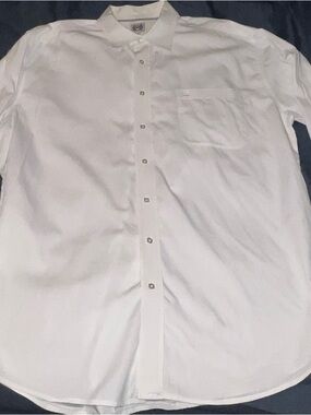 Cinch White Men's Long-Sleeve Dress Shirt